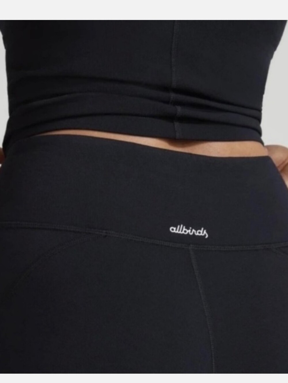 Allbirds Natural Leggings Black Size Small NWT Activewear Running Stretch - Picture 2 of 10